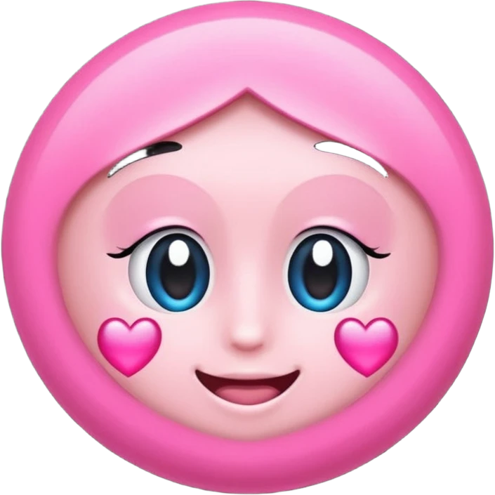 Coração rosa mais pontudo  emoji