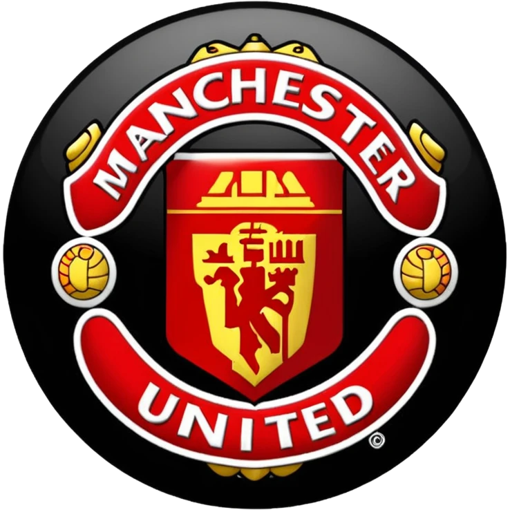 Manchester United logo emoji