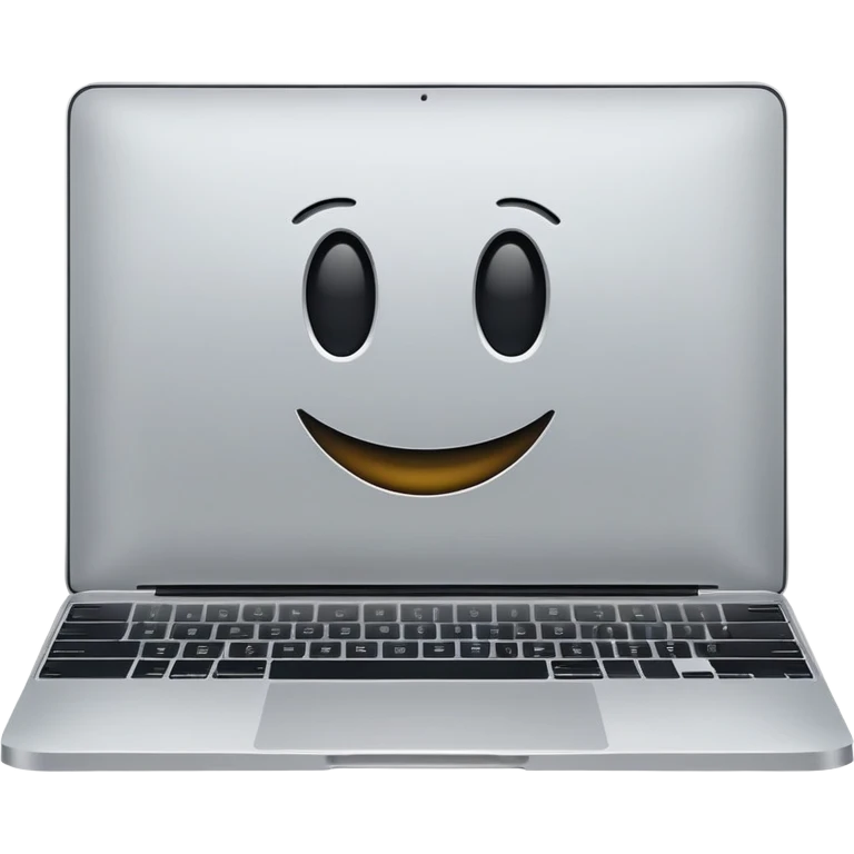 happy macbook emoji