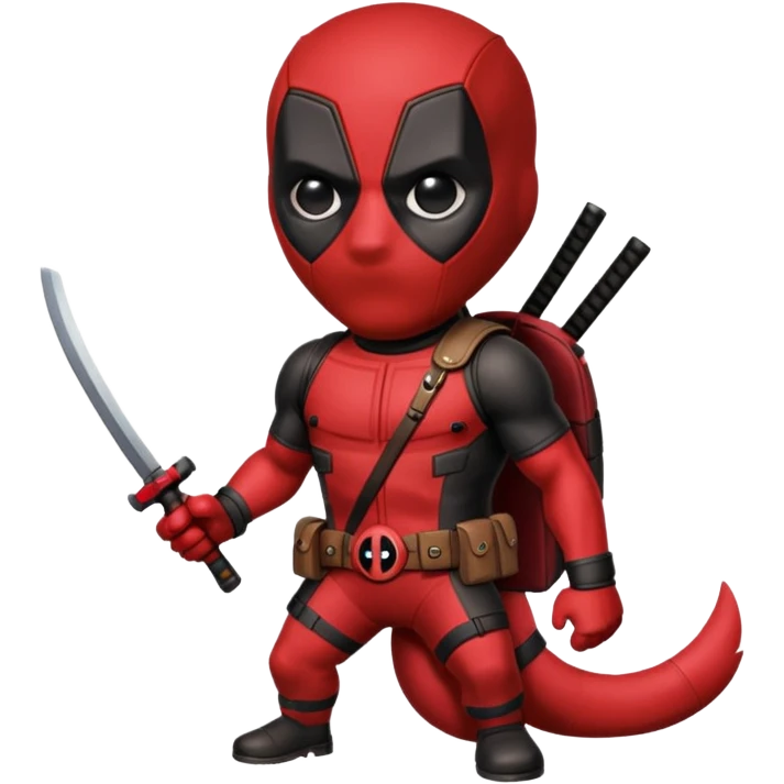 dogpool from Deadpool & Wolverine movie emoji