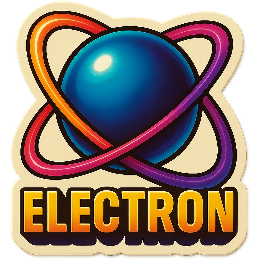 one electron emoji