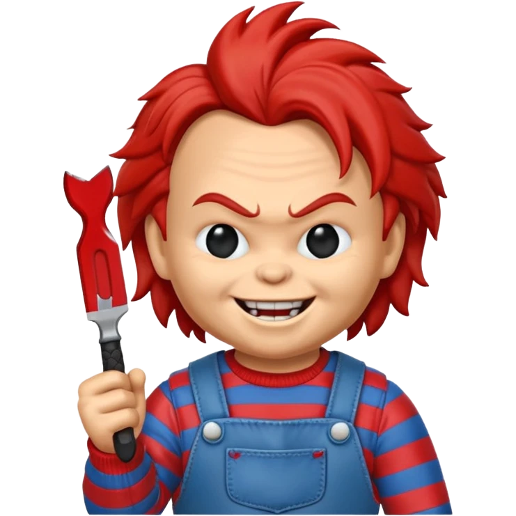 Un emojin de chuky emoji