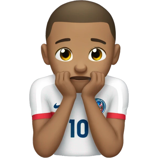 MBAPPE crying emoji