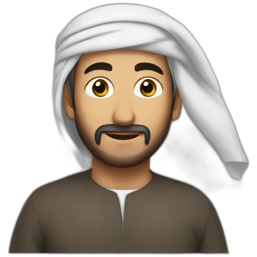 Musulman qui fait la prière emoji