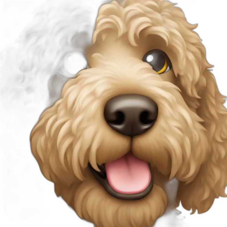 Labradoodle emoji