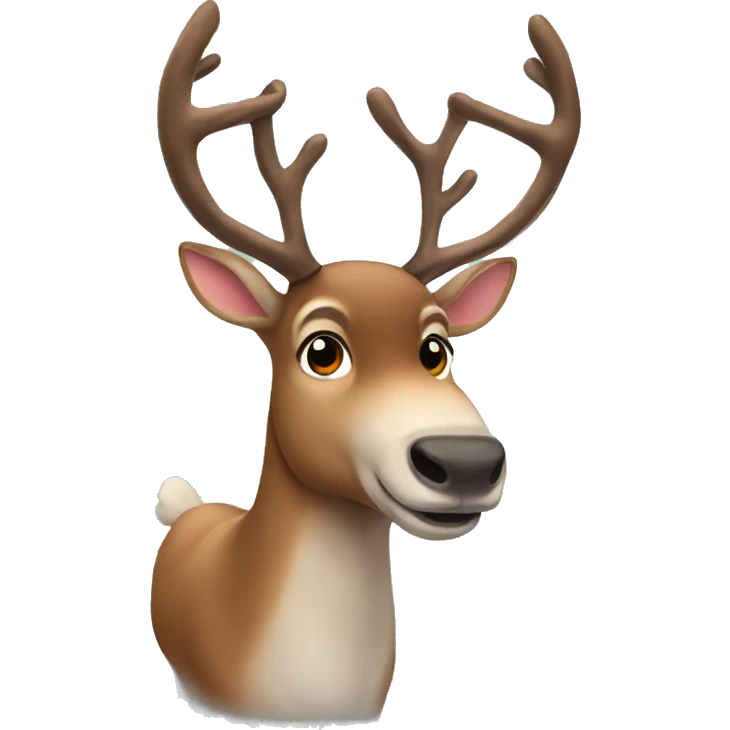 Reindeer emoji