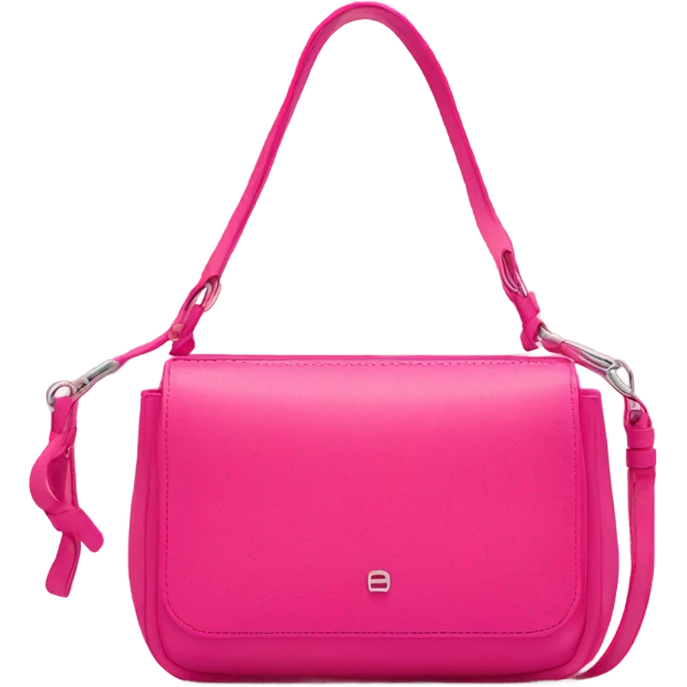 Mini pink bag emoji