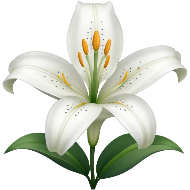 Night flower (lily) emoji