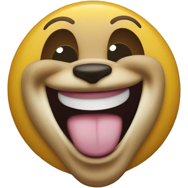 Buc-ee laughing emoji
