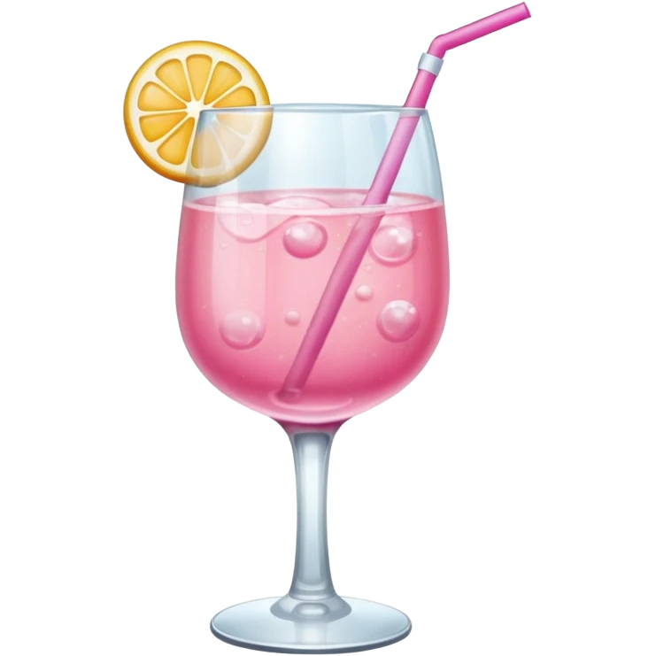 pink drinks emoji
