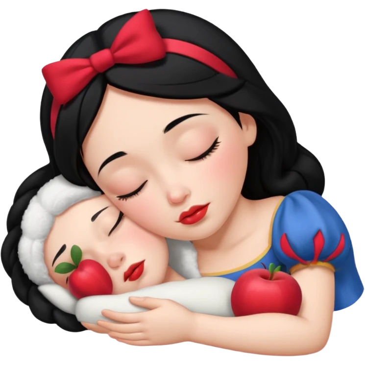 Sleeping Snow White emoji