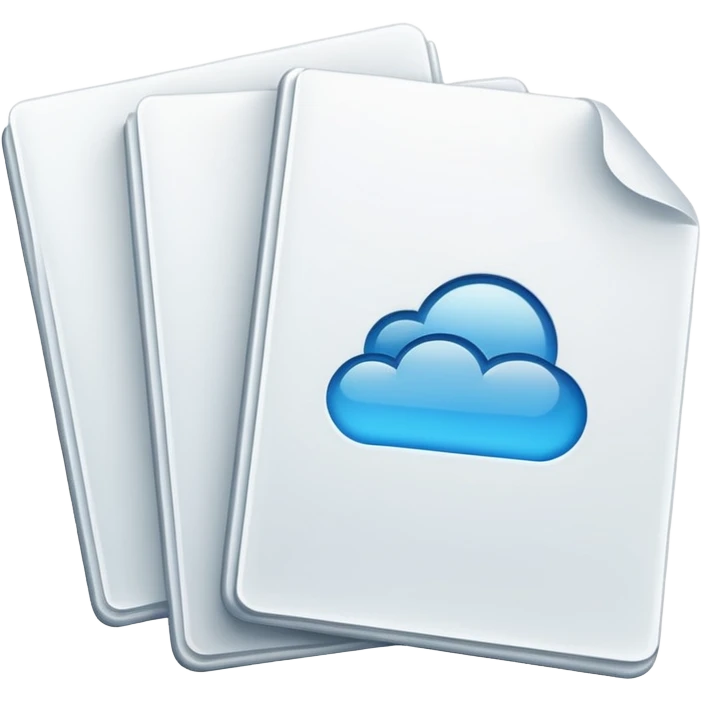 three document files emoji