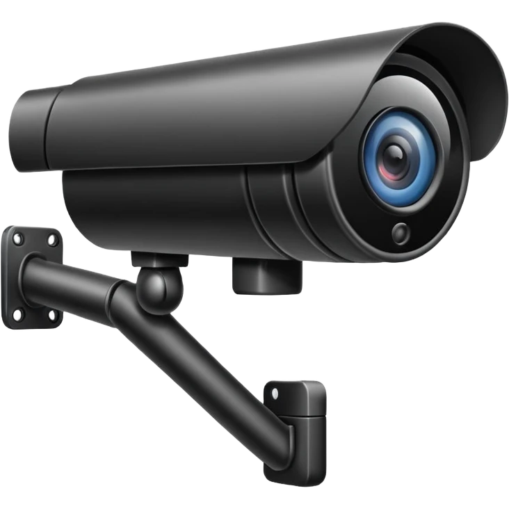 CCTV Camera pointing up emoji