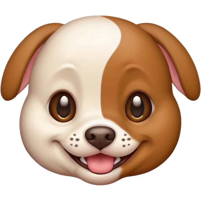 Make a pibble emoji that’s creative and funny emoji