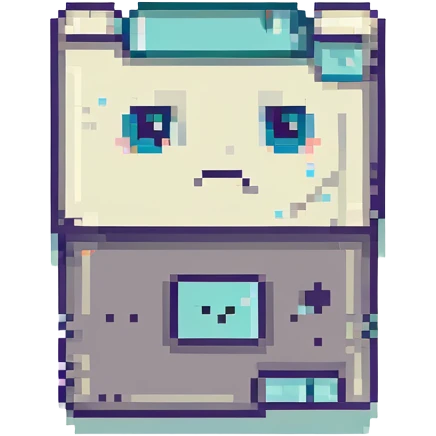 Sad floppy disk  emoji