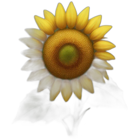 sunflower that waters itself emoji