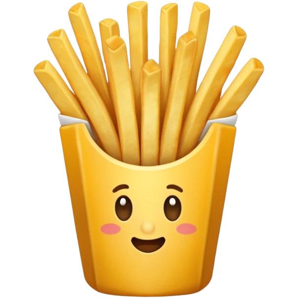 French fries emoji