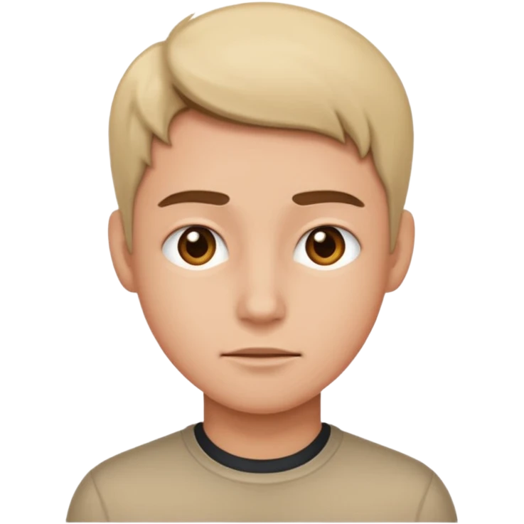 fix the face straight  emoji