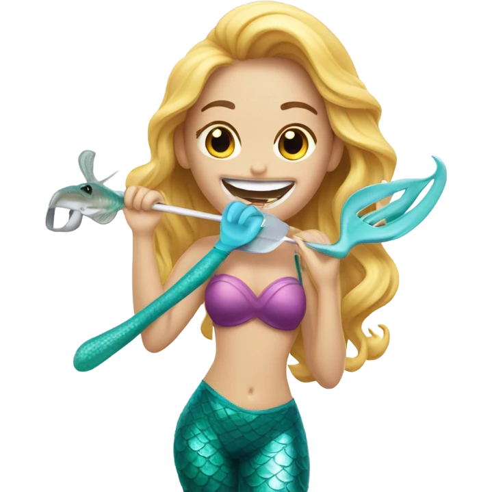 mermaid orthodontist emoji