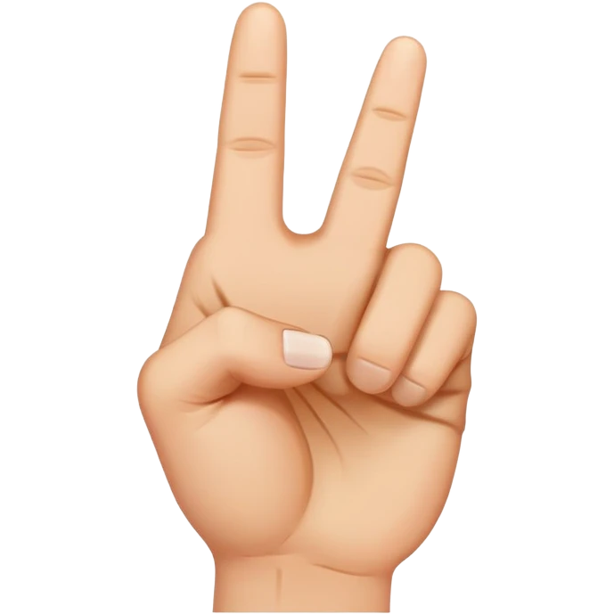 middle finger with thumb out emoji