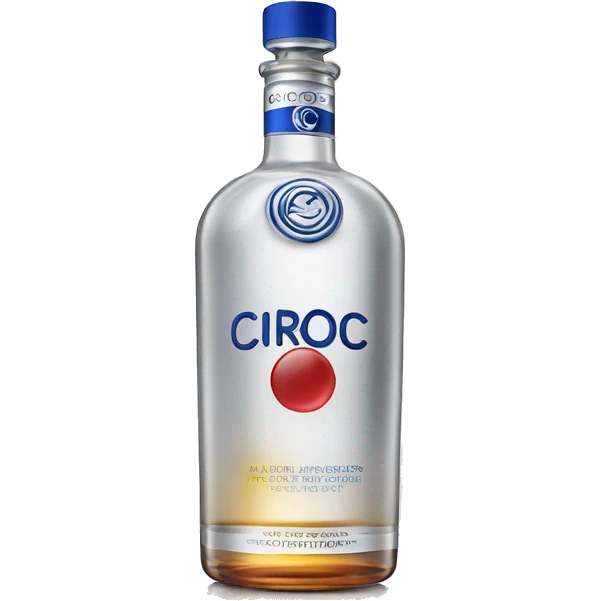 ciroc alcohol bottle emoji