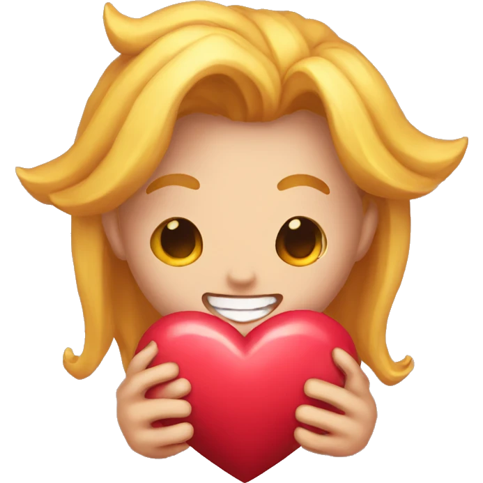 Diablo con corazones  emoji