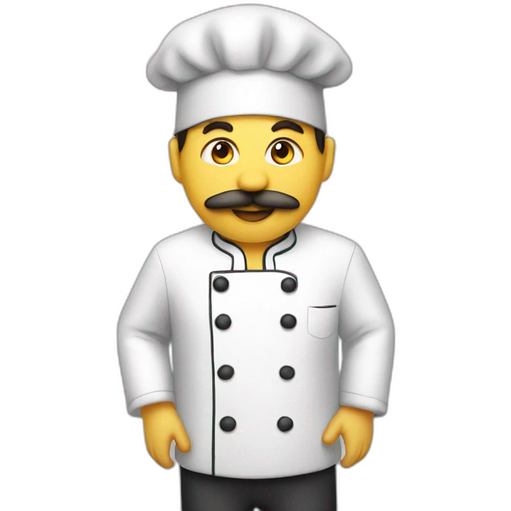 kiss chef emoji