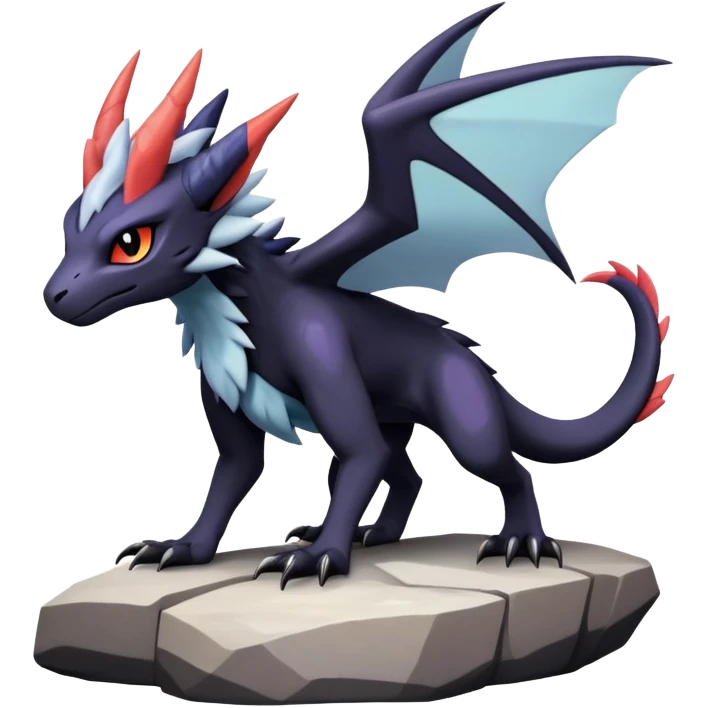 Salandit-Absol-Noibat-Noivern-Hybrid (Full body) emoji