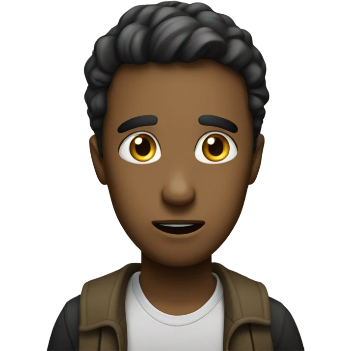A PERSON SAYING WHY? emoji