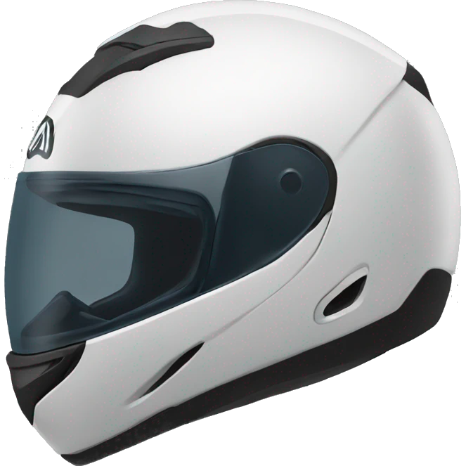 Moto et casque emoji