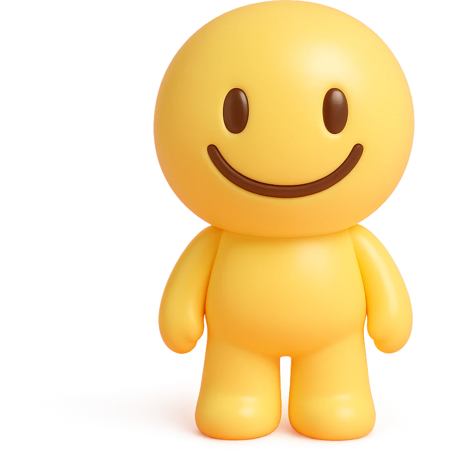 vinyl figure in emoji style emoji