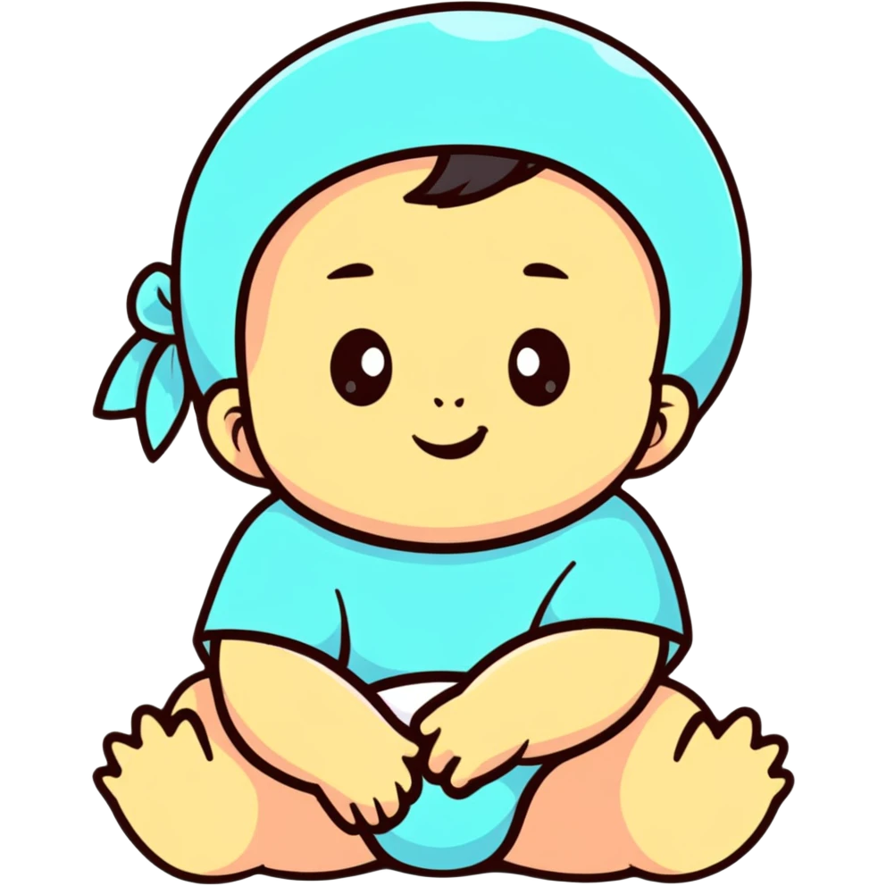 cute baby emoji
