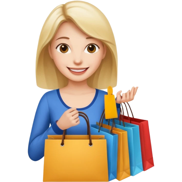 shopaholic emoji