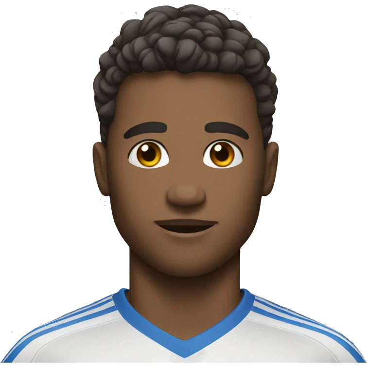 Soccer player emoji