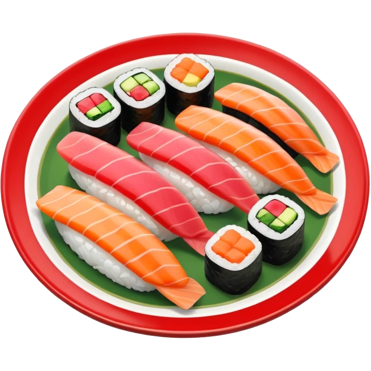 happy sushi emoji