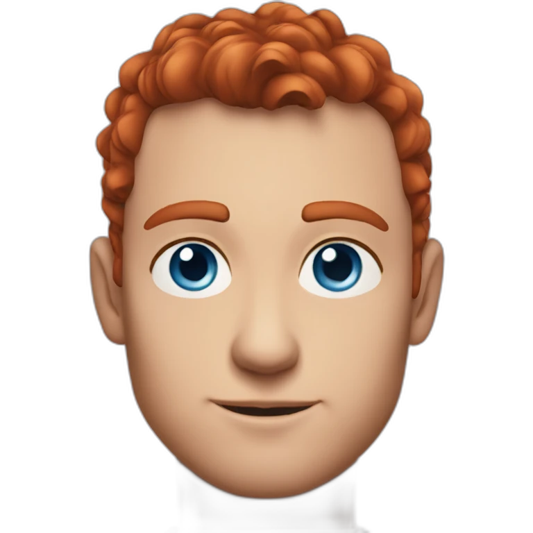Jude law blue eyes red hair emoji
