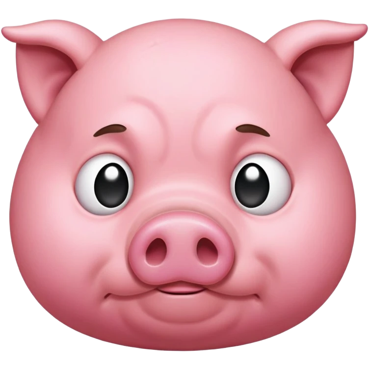 sick piggy emoji
