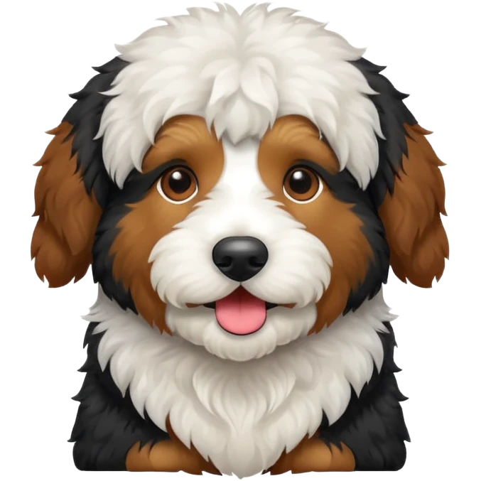Bernedoodle emoji