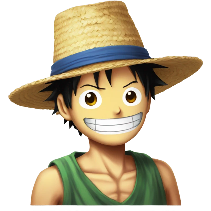 Straw hat luffy emoji
