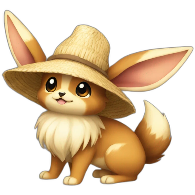 Strawhat Eevee emoji