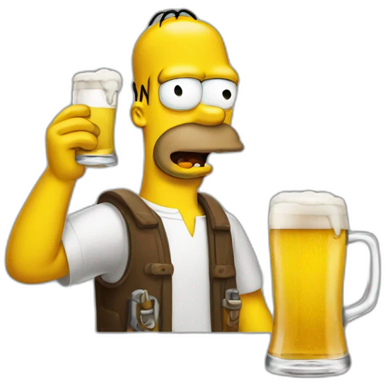 homer-drink-beer emoji