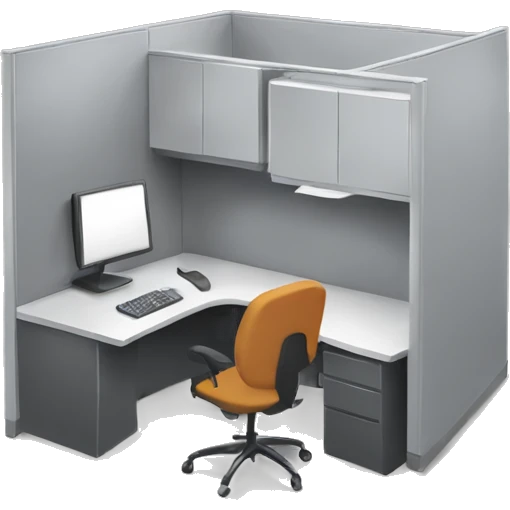 office cubicle emoji
