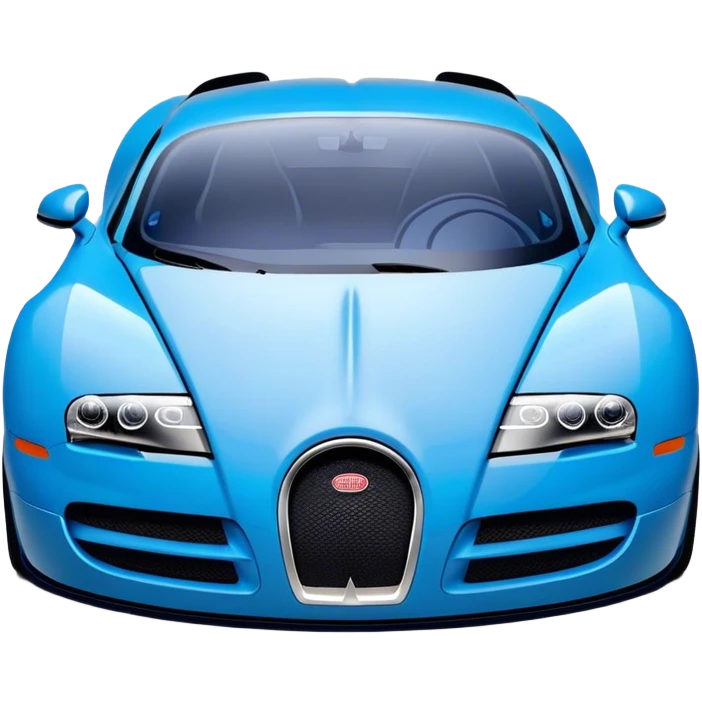 Bugatti Veyron - Bugatti (Model Year: 2020) (Iconic colour: Blue) emoji