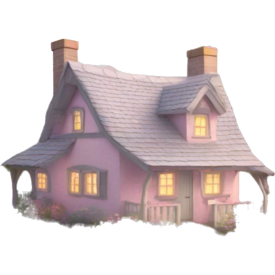 Cottage pastel emoji