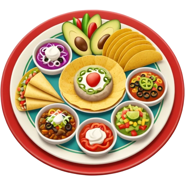 Mexican food emoji