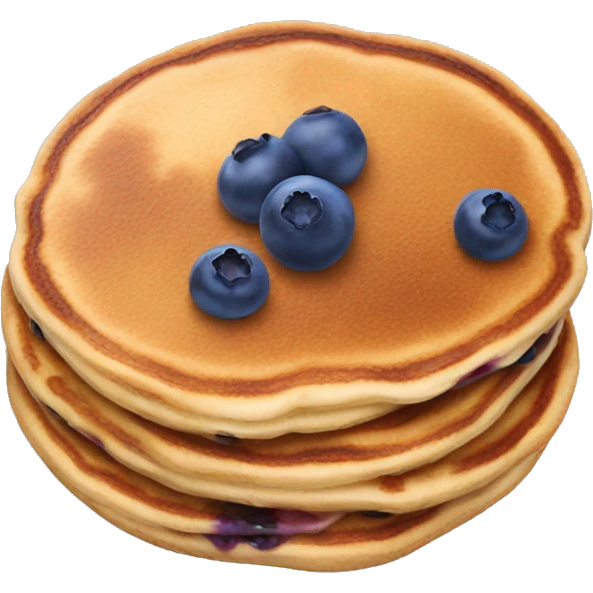 Blueberry pancakes  emoji