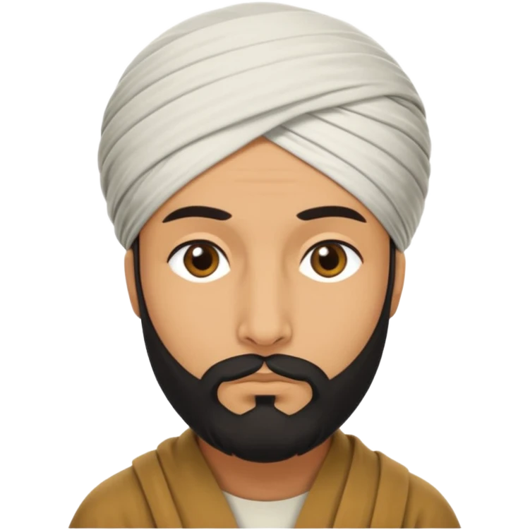 The turbaned philosopher emoji