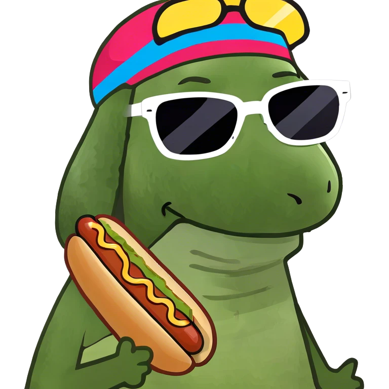 Girl with hotdog  emoji