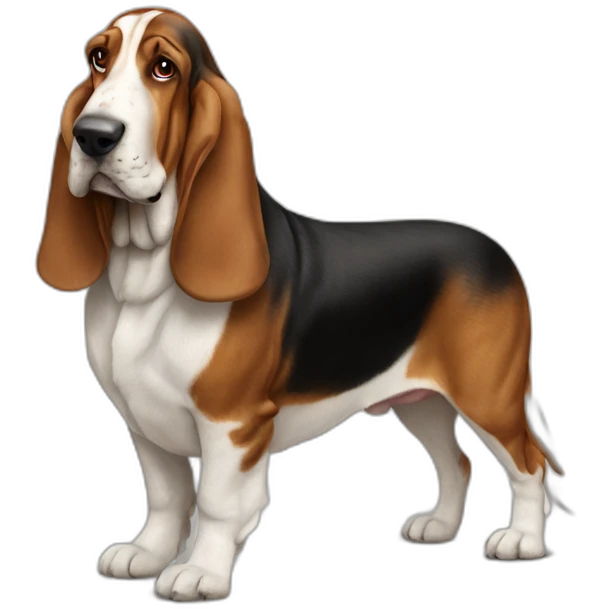 Dog-basset-hound-full-height emoji