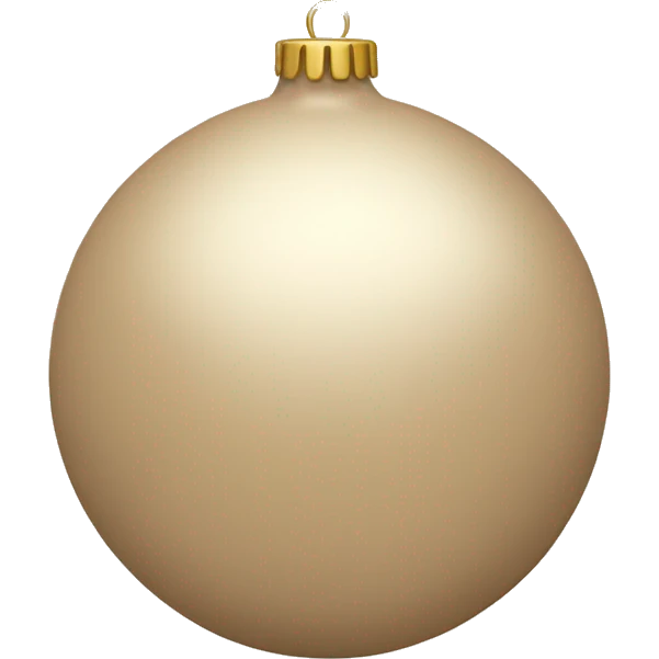 beige ornament emoji